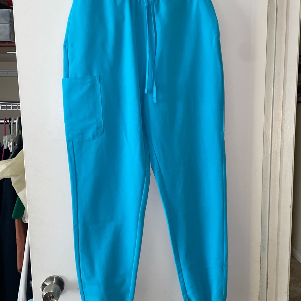 Mandala Scrub High Waisted Jogger Pants